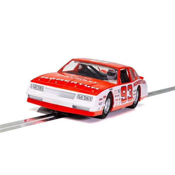 Scalextric Chevrolet Monte Carlo 'MOMENTUM' Red & White 1/32 Slot Car