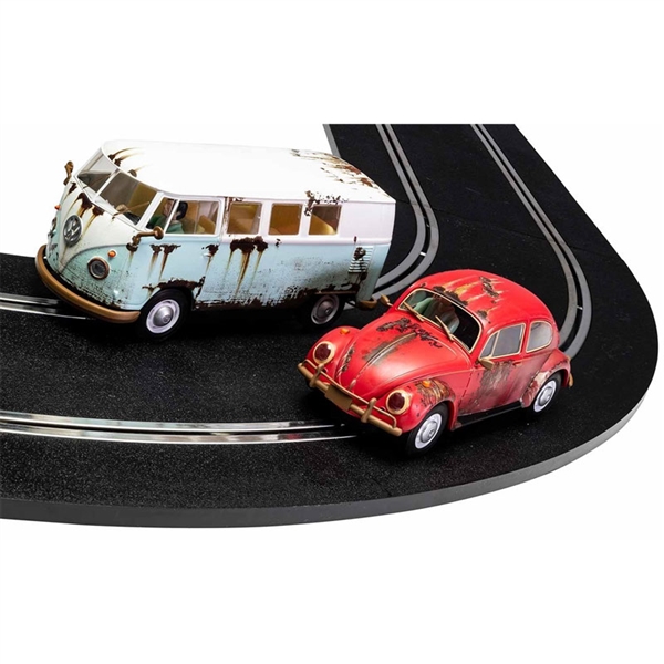 Scalextric Volkswagen Beetle & Camper Van Set