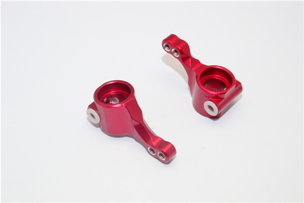 GPM Red Aluminum Steering Blocks for 2WD Stampede Rustler Slash Bandit