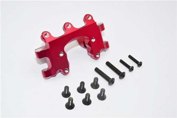 GPM Red Aluminum Front Bulkhead for 2WD Stampede Rustler Slash Bandit