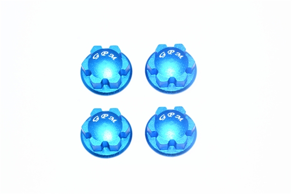 GPM Blue Aluminum 17mm Wheel Nuts for X-Maxx & E-R