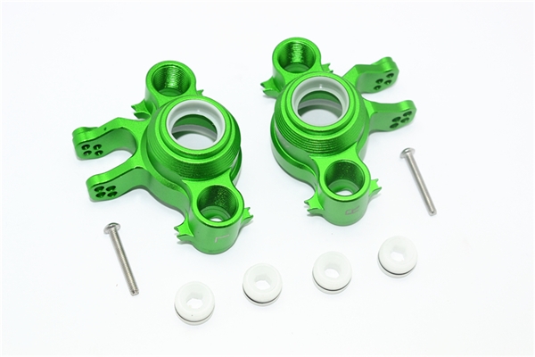 GPM Green Aluminum Axle Carriers for E-Revo 2.0