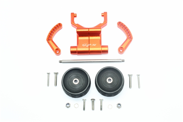 GPM Orange Aluminum Adjustable Wheelie Bar for E-Revo 2.0