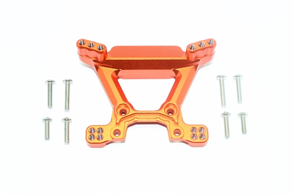 GPM Orange Aluminum Front Shock Tower for Rustler