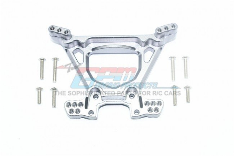 GPM Green Aluminum Rear Shock Tower for Rustler 4x