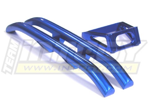 Integy Aluminum Rear Bumper w/Mount (Blue): Revo 2.5 & 3.3