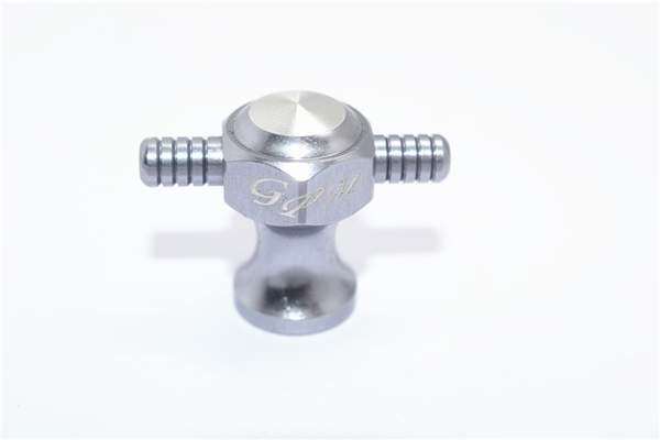 GPM Gunmetal Aluminum Spare Tire Locking Nut for TRX-4