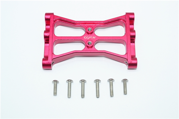GPM Red Aluminum Chassis Crossmember for TRX-4