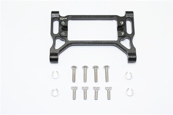 GPM Black Aluminum Front Servo Mount for TRX-4