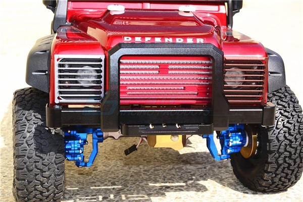 GPM Black Aluminum Front Brushguard Bumper for TRX-4