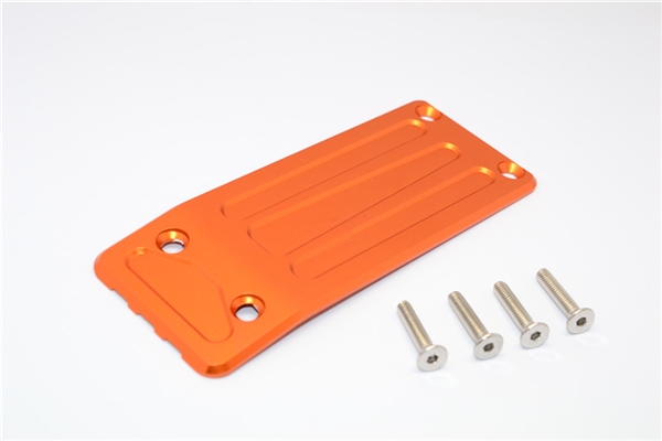 GPM Orange Aluminum Front Skid Plate for X-Maxx