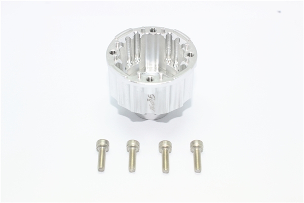 GPM Silver Aluminum Fr/Rr Diff Carrier for X-Maxx 8S