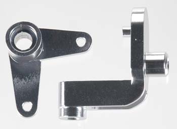 Integy Aluminum Throttle Mix Arm Set (Silver): Sav