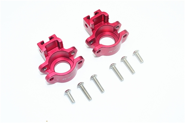 GPM Red Aluminum Rear Axle Hubs for UDR