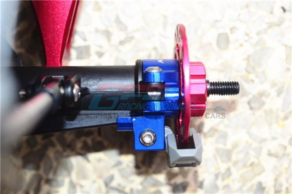 GPM Red Aluminum Rear Axle Hubs for UDR