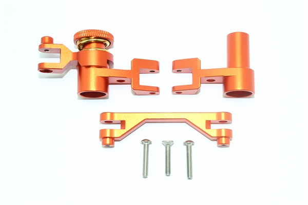 GPM Orange Aluminum Steering Bellcranks & Servo Saver for UDR