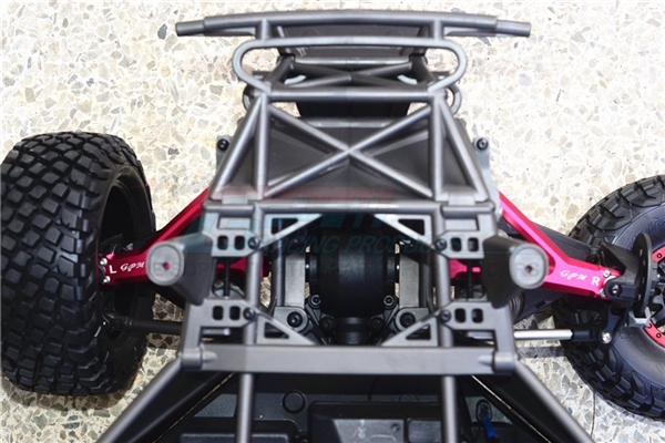 GPM Red Aluminum Front Upper Suspension Arms for UDR