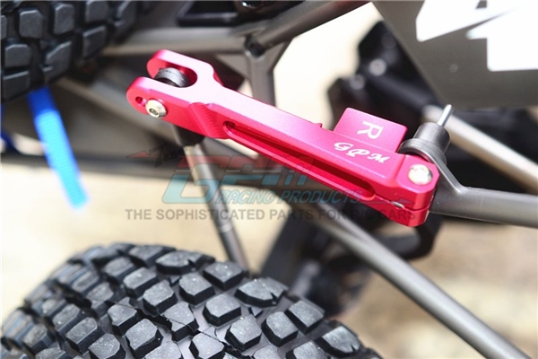 GPM Red Aluminum Front & Rear Sway Bars w/Stainless Steel Links for UDR