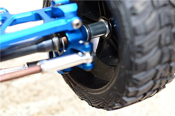 GPM Blue Aluminum 17mm Extension Hubs w/12mm Hex f