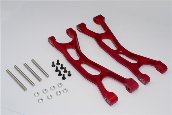GPM Red Aluminum Upper Suspension Arms (Fr/R) for X-Maxx
