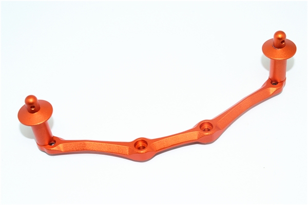 GPM Aluminum Rear Body Mount Posts for Slash 4x4 Fr/Rr & Stampede 4x4 Rear (Orange)