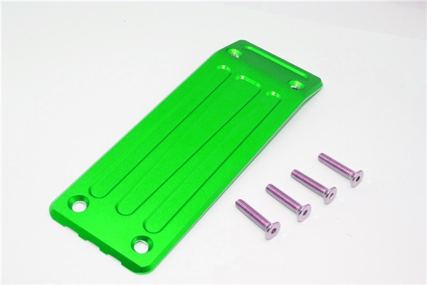GPM Aluminum Rear Skid Plate for X-Maxx (Green)
