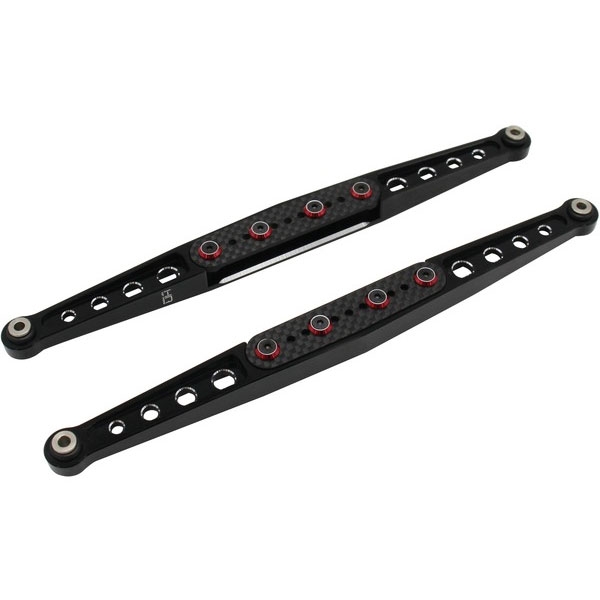 Hot Racing Aluminum Rear Trailing Arm Lower Links for Traxxas UDR