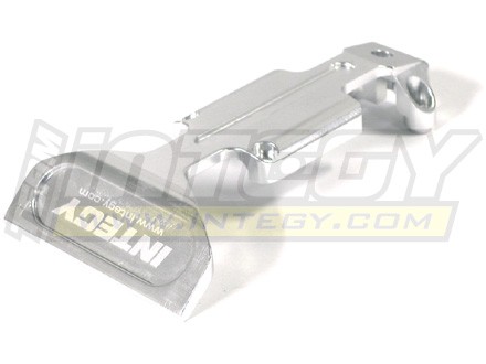 Integy Aluminum Rear Skid Plate (Silver): Revo 2.5 & 3.3