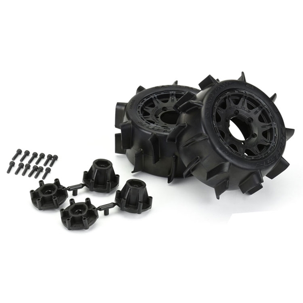 Pro-Line Sand Paw LP Low Profile 2.8 Tires on Raid