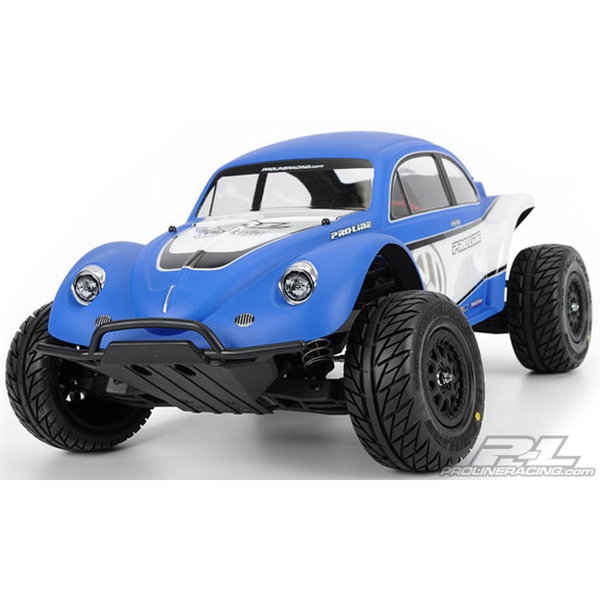 Pro-Line Volkswagen Full Fender Baja Bug Clear Body for Slash