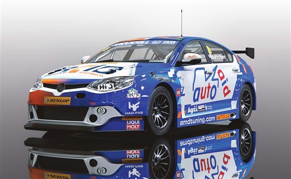 Scalextric MG6 GT AMD BTCC 2018 1/32 Slot Car