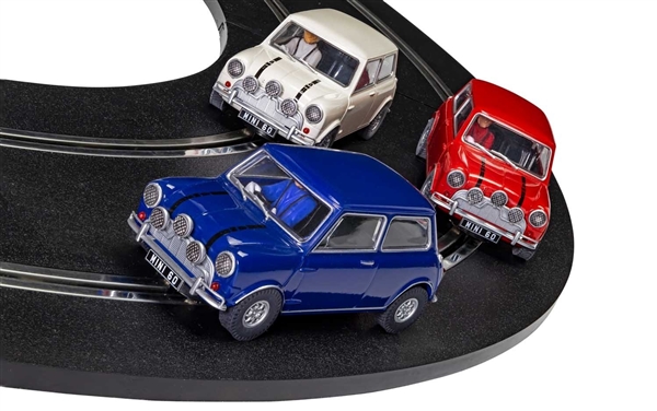 ミニカー SCALEXTRIC MINI COOPER S SLOTRACING SET Scalextric Mini Diamond Edition Triple Pack Slot