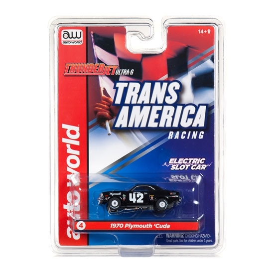 Auto World Thunderjet R24 Trans America 1970 Plymo