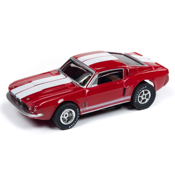 Auto World Xtraction R26 1967 Shelby GT 350 (Red) HO Slot Car