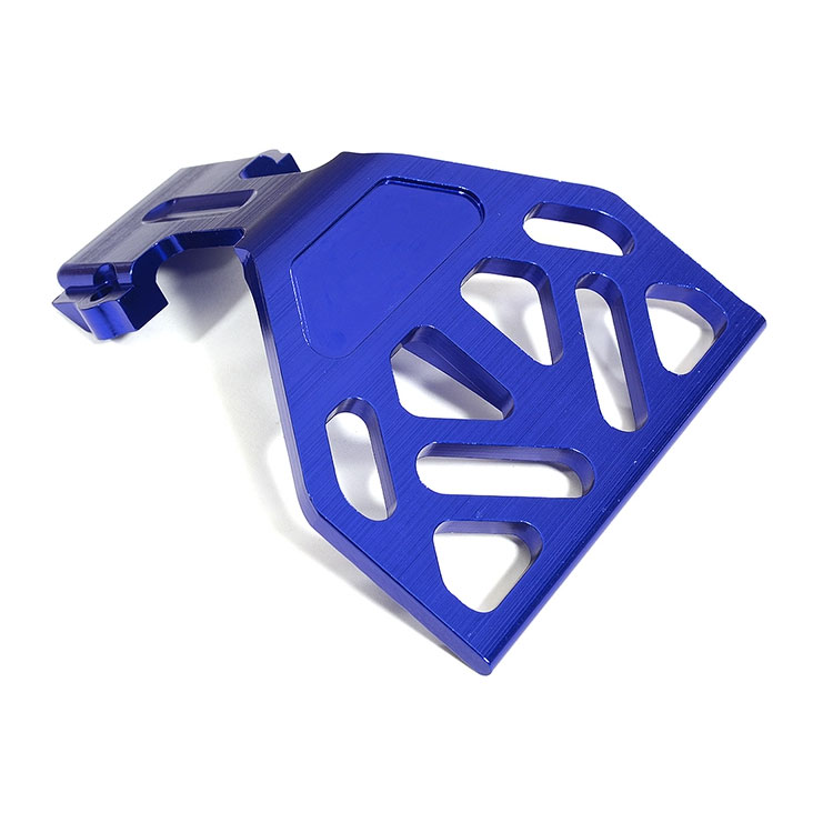 Integy Traxxas Revo Blue Aluminum Front Skid Plate