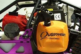 Outerwears Pull-Starter Pre-Filter (Yellow): Baja 5B, 5SC, 5T