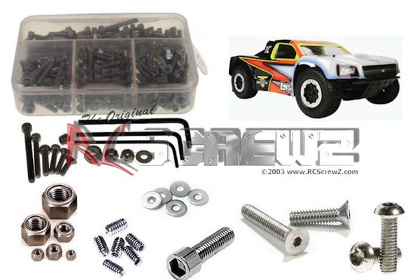 RC Screwz Team Losi TEN-SCTE 4wd Stainless Steel Screw Kit