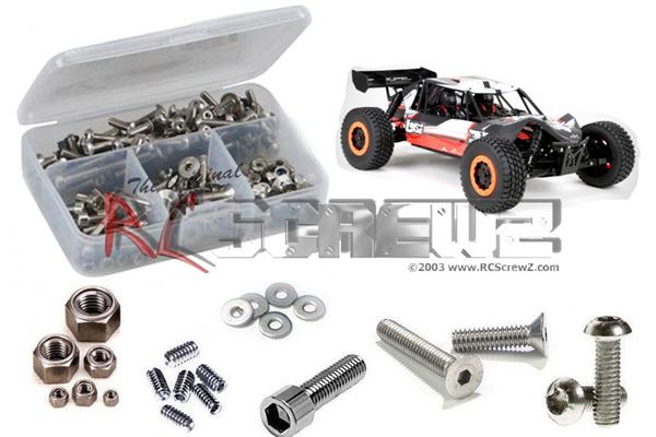 RC Screwz Team Losi TEN-SCBE 4wd (LOS03007T) Stainless Steel Screw Kit