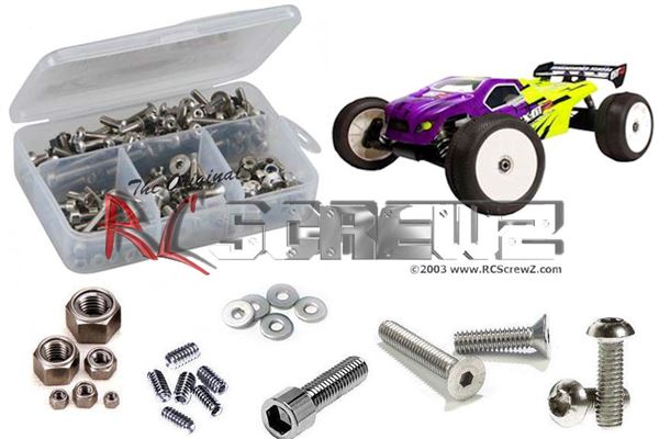 RC Screwz Mugen Seiki MBX-6TR Stainless Steel Screw Kit