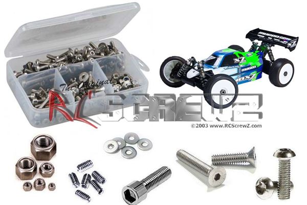 RC Screwz Mugen Seiki MBX7-E 1/8th Buggy Stainless Steel Screw Kit