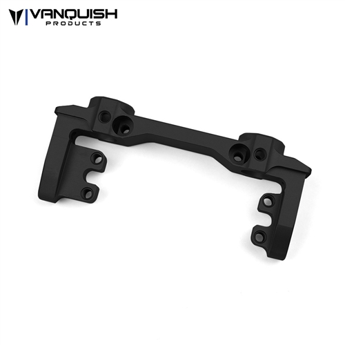 Vanquish Axial SCX Front Bumper & CMS Mount Black Anodized