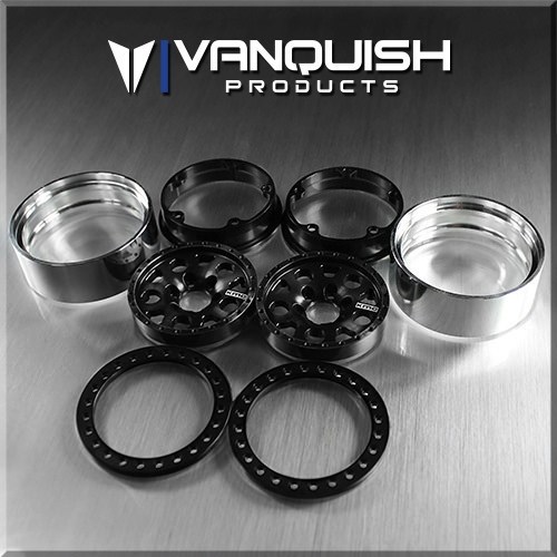 Vanquish KMC Enduro XD222 1.9 Wheels Black Anodized