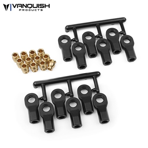 Vanquish RPM Rod Ends with Brass Pivot Balls