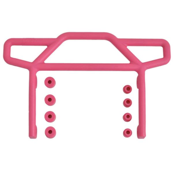 RPM Pink Rear Bumper for Traxxas Electric Rustler 2WD