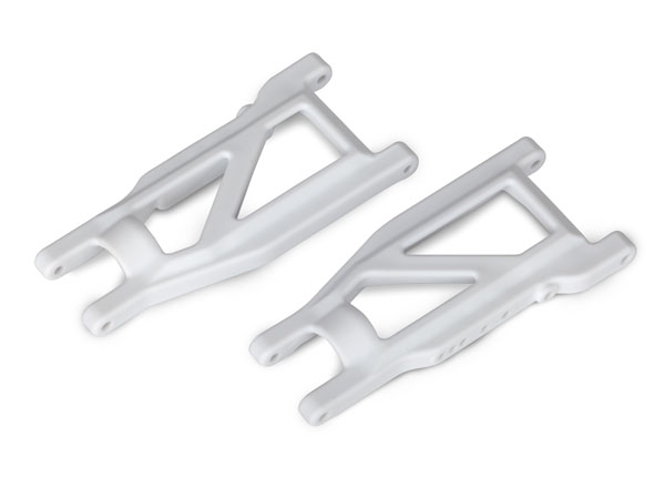 Traxxas HD White Front/Rear Suspension Arms (2) for Slash 4x4, Rustler 4x4, Stampede 4x4 (3655A)