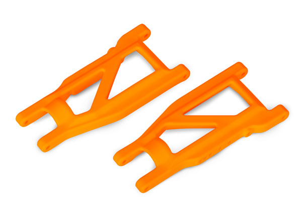 Traxxas HD Orange Front/Rear Suspension Arms (2) for 4x4 Slash Rustler Stampede (3655T)