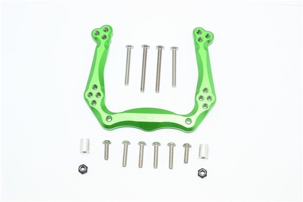GPM Green Aluminum Front Shock Tower fits 2WD Stampede Rustler