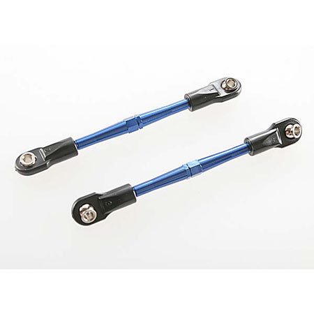 Traxxas Blue Aluminum 59mm Turnbuckle Toe Links