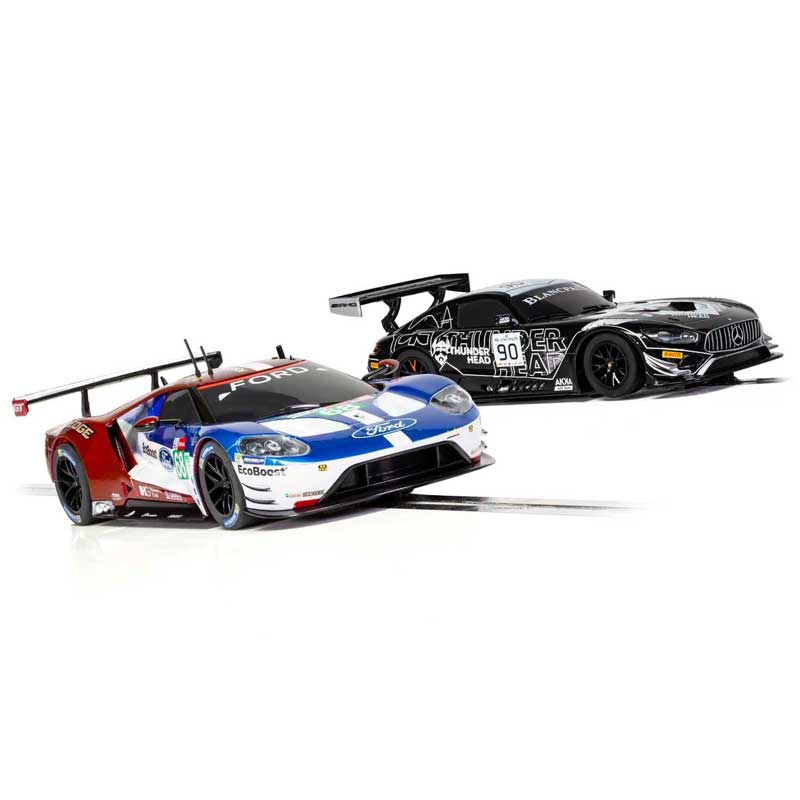 Scalextric ARC Air GT Challenge Ford GTE v Mercedes AMG 1/32 Slot