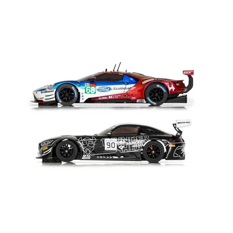 Scalextric ARC Air GT Challenge Ford GTE v Mercedes AMG 1/32 Slot